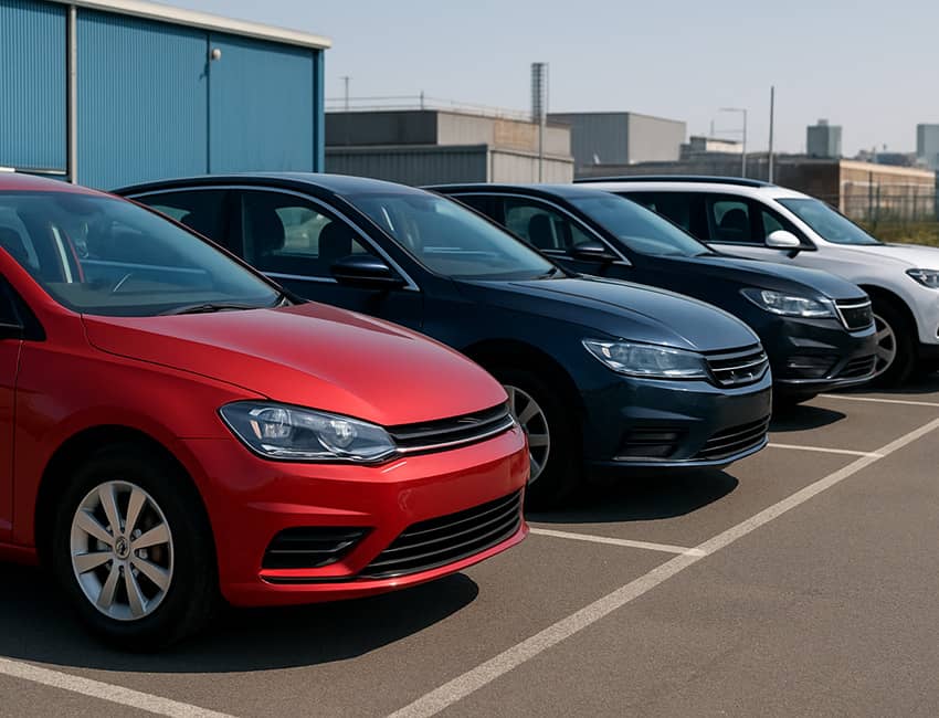 Bridgend Vehicle Rental Services fleet